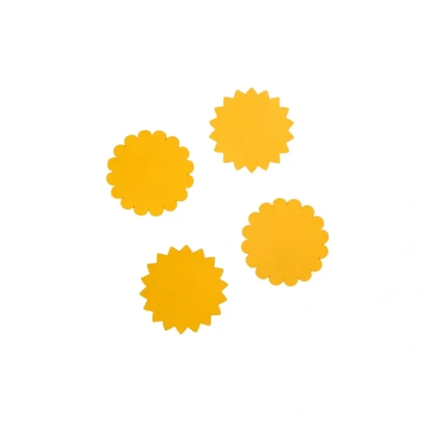 Sunburst Felt Cocktail Napkins | Set Of 4 - CaringForTots - Professional Baby and Children's Products | Caring for Growth, Caring for Every Moment* Napkins