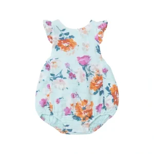 Sunsuit - Soft Petals Floral - CaringForTots - Professional Baby and Children's Products | Caring for Growth, Caring for Every Moment* Jumpsuits