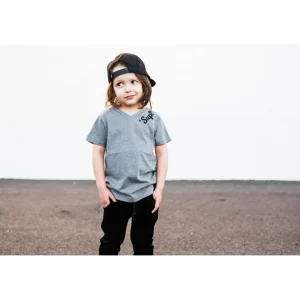 Clothing | Sup? V-Neck Tee - CaringForTots - Professional Baby and Children's Products | Caring for Growth, Caring for Every Moment