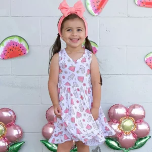 Sweet Summertime Dream Ruffle Dress - CaringForTots - Professional Baby and Children's Products | Caring for Growth, Caring for Every Moment* Dresses - Twirl