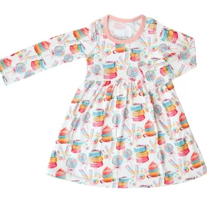 Sweet Treats Dress - CaringForTots - Professional Baby and Children's Products | Caring for Growth, Caring for Every Moment* Dresses - Long Sleeve