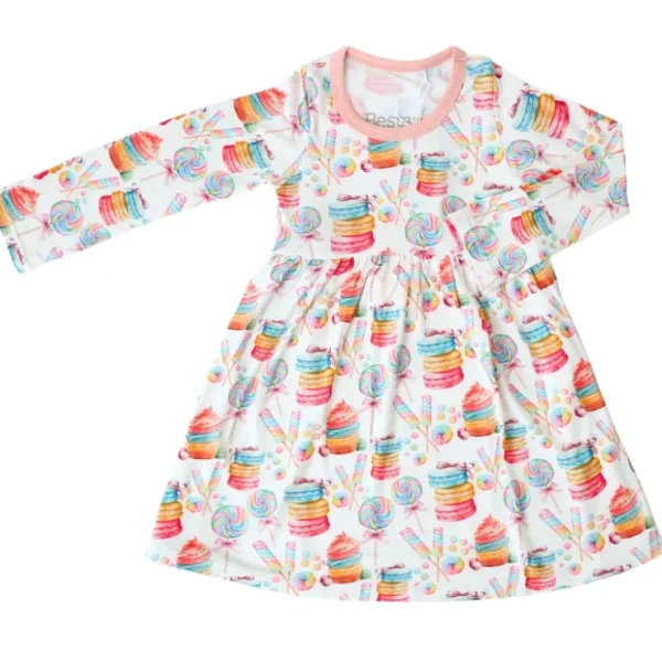 Sweet Treats Dress - CaringForTots - Professional Baby and Children's Products | Caring for Growth, Caring for Every Moment* Dresses - Long Sleeve