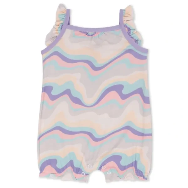Swirls Bubble Romper - CaringForTots - Professional Baby and Children's Products | Caring for Growth, Caring for Every Moment* Rompers - Bubble