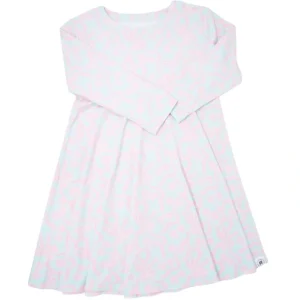 Swirly Girl Dress - Darling Bows - CaringForTots - Professional Baby and Children's Products | Caring for Growth, Caring for Every Moment* Dresses - Long Sleeve