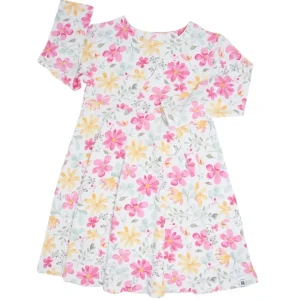 Swirly Girl Dress - Marin - CaringForTots - Professional Baby and Children's Products | Caring for Growth, Caring for Every Moment* Dresses - Long Sleeve