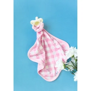 Taffy Pink Gingham Dream Lovey - CaringForTots - Professional Baby and Children's Products | Caring for Growth, Caring for Every Moment* Security Blankets