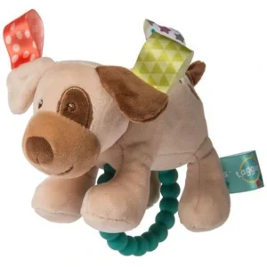 Toys | Taggies Buddy Dog Teether Rattle - CaringForTots - Professional Baby and Children's Products | Caring for Growth, Caring for Every Moment