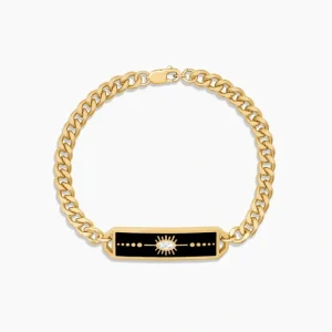 Talisman Black Enamel Bracelet - CaringForTots - Professional Baby and Children's Products | Caring for Growth, Caring for Every Moment* Bracelet