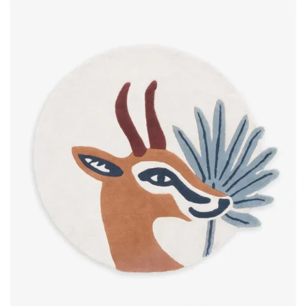Tanzania - Rug - Gazelle - CaringForTots - Professional Baby and Children's Products | Caring for Growth, Caring for Every Moment* Home & Garden