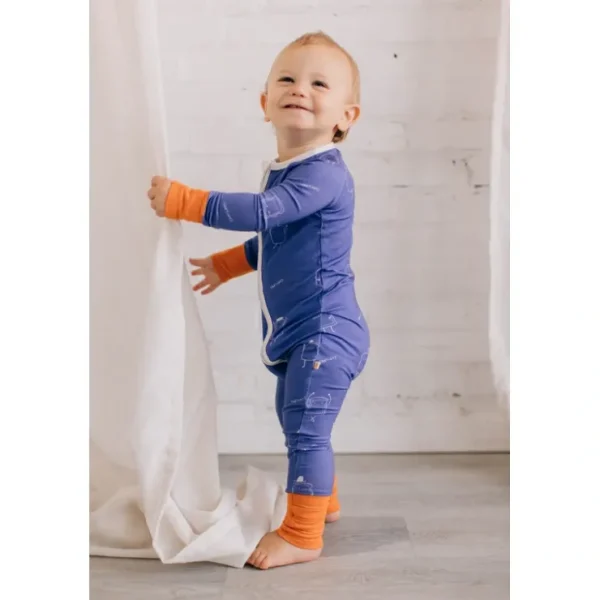 Tartine De Mediterranean Convertible Romper - CaringForTots - Professional Baby and Children's Products | Caring for Growth, Caring for Every Moment* Rompers - Zippered