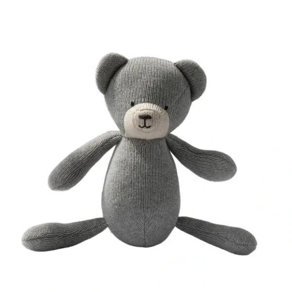 Teddy - Light Grey - CaringForTots - Professional Baby and Children's Products | Caring for Growth, Caring for Every Moment* Plushies