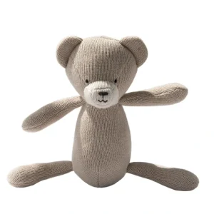 Teddy - Linen - CaringForTots - Professional Baby and Children's Products | Caring for Growth, Caring for Every Moment* Plushies