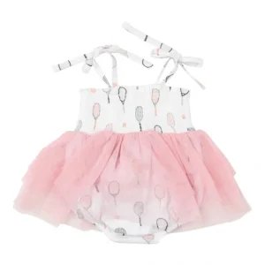 Tennis Pink Tutu Bubble - CaringForTots - Professional Baby and Children's Products | Caring for Growth, Caring for Every Moment* Clothing