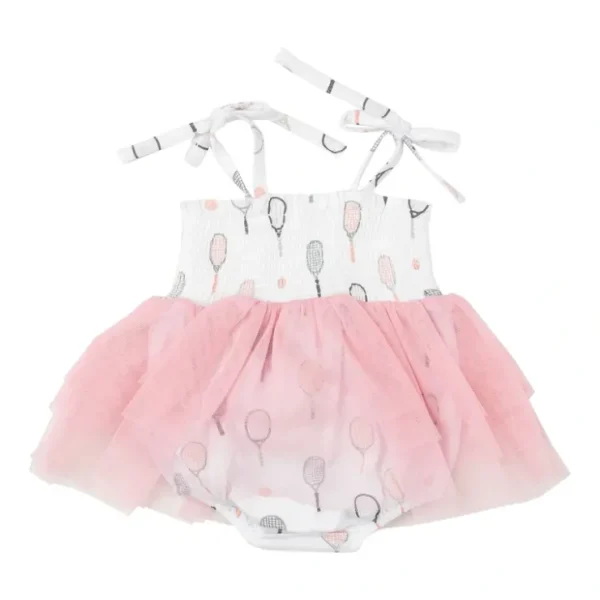 Tennis Pink Tutu Bubble - CaringForTots - Professional Baby and Children's Products | Caring for Growth, Caring for Every Moment* Clothing