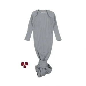 The Baby Gown - Slate - CaringForTots - Professional Baby and Children's Products | Caring for Growth, Caring for Every Moment* Baby Gown