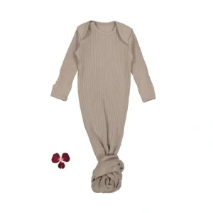The Baby Gown - Taupe - CaringForTots - Professional Baby and Children's Products | Caring for Growth, Caring for Every Moment* Baby Gown