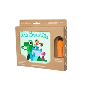 The Brushies - Brushie Toothbrush + Book Set - Momo - CaringForTots - Professional Baby and Children's Products | Caring for Growth, Caring for Every Moment* Toothcare