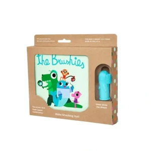 The Brushies - Brushie Toothbrush + Book Set - Willa - CaringForTots - Professional Baby and Children's Products | Caring for Growth, Caring for Every Moment* Toothcare
