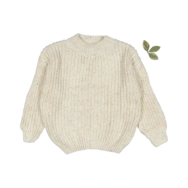 The Chunky Knit Sweater - Confetti - CaringForTots - Professional Baby and Children's Products | Caring for Growth, Caring for Every Moment* Sweaters