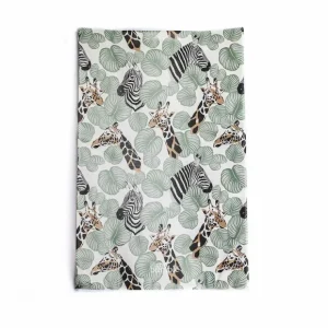 The Little Bumble Co. Anti Roll Changing Mat - Safari - Green - CaringForTots - Professional Baby and Children's Products | Caring for Growth, Caring for Every Moment* Changing Mats