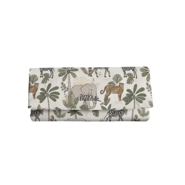 The Little Bumble Co. Travel Mat - In The Jungle - CaringForTots - Professional Baby and Children's Products | Caring for Growth, Caring for Every Moment* Changing Mats