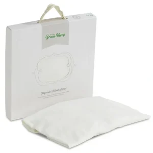 The Little Green Sheep - Organic Jersey Fitted Sheet - Cot Bed 70x140cm - CaringForTots - Professional Baby and Children's Products | Caring for Growth, Caring for Every Moment* Sheets