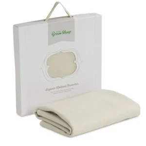 The Little Green Sheep - Organic Mattress Protector - Cot 60x120cm - CaringForTots - Professional Baby and Children's Products | Caring for Growth, Caring for Every Moment* Mattress Protectors