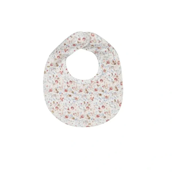 The Printed Bib - Evelyn - CaringForTots - Professional Baby and Children's Products | Caring for Growth, Caring for Every Moment* Bibs