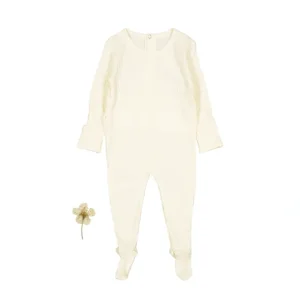 The Romper - Butter - CaringForTots - Professional Baby and Children's Products | Caring for Growth, Caring for Every Moment* Rompers