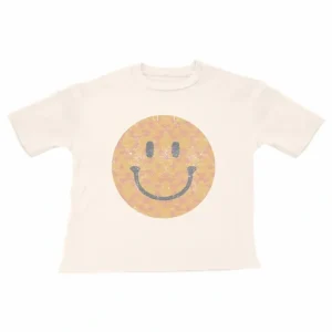 Clothing | Tiny Whales Happy Camper Super Tee - CaringForTots - Professional Baby and Children's Products | Caring for Growth, Caring for Every Moment