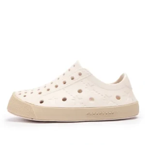 Toddler Perforated Slip On Water Sneakers in Cream - Curbside - CaringForTots - Professional Baby and Children's Products | Caring for Growth, Caring for Every Moment* Sneakers