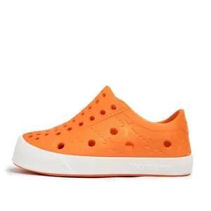 Toddler Perforated Slip On Water Sneakers in Orange - Oranje - CaringForTots - Professional Baby and Children's Products | Caring for Growth, Caring for Every Moment* Sneakers