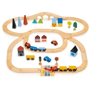 Town Train Set - CaringForTots - Professional Baby and Children's Products | Caring for Growth, Caring for Every Moment* Play Vehicles