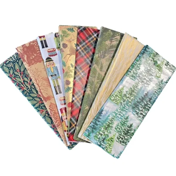Traditional Christmas Gift Tissue Paper Bundle, 32-Sheets - CaringForTots - Professional Baby and Children's Products | Caring for Growth, Caring for Every Moment* Gift Tissue Paper