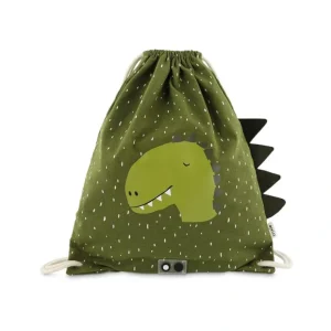 Trixie Drawstring Bag - Mr Dino - CaringForTots - Professional Baby and Children's Products | Caring for Growth, Caring for Every Moment* Children's Backpacks