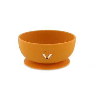 Trixie Silicone Bowl With Suction - Mr Fox - CaringForTots - Professional Baby and Children's Products | Caring for Growth, Caring for Every Moment* Bowls