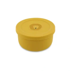 Trixie Silicone Snack Pot + Lid - Mr Lion - CaringForTots - Professional Baby and Children's Products | Caring for Growth, Caring for Every Moment* Snack Boxes