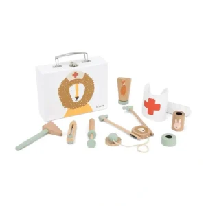Trixie Wooden Doctor Set - CaringForTots - Professional Baby and Children's Products | Caring for Growth, Caring for Every Moment* Role Play