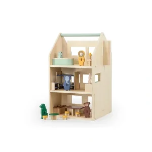 Trixie Wooden Play House With Accessories - CaringForTots - Professional Baby and Children's Products | Caring for Growth, Caring for Every Moment* Role Play