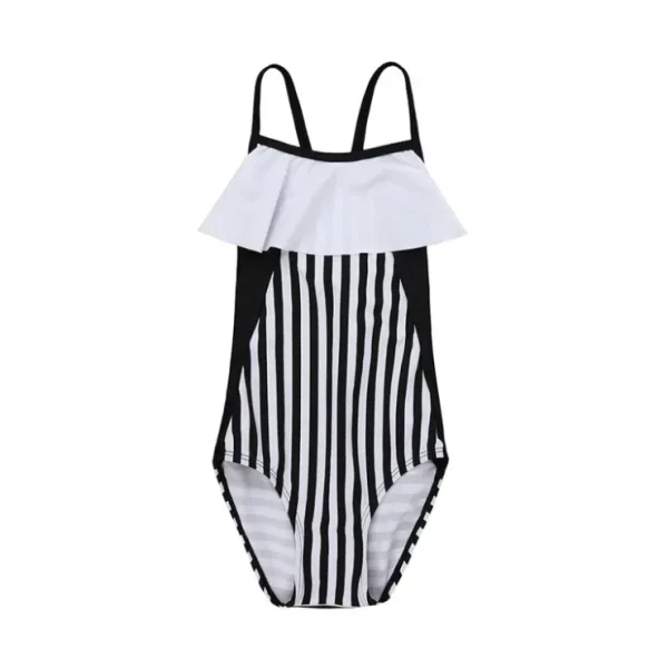 Turtledove Colourblock Swim Costume - Monochrome - CaringForTots - Professional Baby and Children's Products | Caring for Growth, Caring for Every Moment* Swimsuits