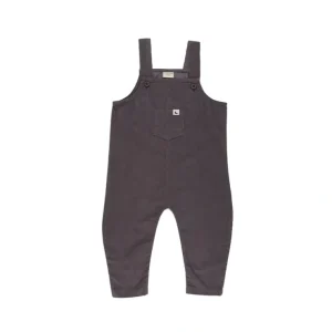 Turtledove London Plain Charcoal Cord Easy Fit Dungarees - Midnight - CaringForTots - Professional Baby and Children's Products | Caring for Growth, Caring for Every Moment* Dungarees