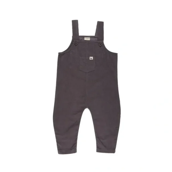 Turtledove London Plain Charcoal Cord Easy Fit Dungarees - Midnight - CaringForTots - Professional Baby and Children's Products | Caring for Growth, Caring for Every Moment* Dungarees