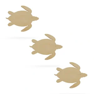 Shop All | 3 Turtles Unfinished Wooden Shapes Craft Cutouts Diy Unpainted 3d Plaques 4 Inches - CaringForTots - Professional Baby and Children's Products | Caring for Growth, Caring for Every Moment