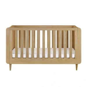 Tutti Bambini Japandi Cot Bed - Light Oak - CaringForTots - Professional Baby and Children's Products | Caring for Growth, Caring for Every Moment* Cot Beds