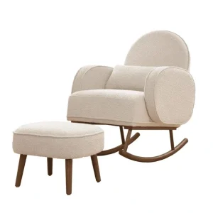 Tutti Bambini Micah Chair - Boucle Fresh Cream - CaringForTots - Professional Baby and Children's Products | Caring for Growth, Caring for Every Moment* Feeding Chairs
