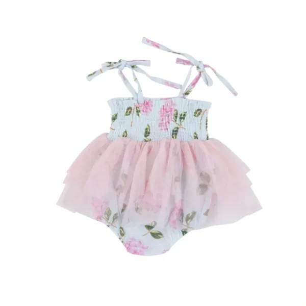 Tutu Bubble - Hydrangeas - CaringForTots - Professional Baby and Children's Products | Caring for Growth, Caring for Every Moment* Rompers - Bubble