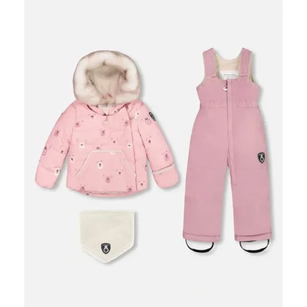 Two Piece Baby Snowsuit Orchid by Deux par Deux - CaringForTots - Professional Baby and Children's Products | Caring for Growth, Caring for Every Moment* Snowsuits