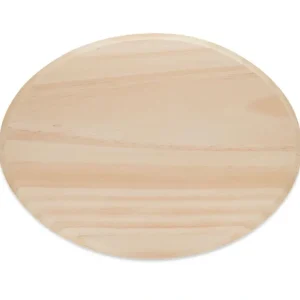 Unfinished Unpainted Wooden Oval Shape Cutout Diy Craft 12 Inches - CaringForTots - Professional Baby and Children's Products | Caring for Growth, Caring for Every Moment* Cutouts