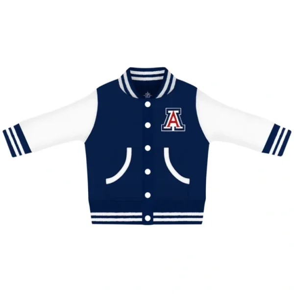 University of Arizona Varsity Jacket - CaringForTots - Professional Baby and Children's Products | Caring for Growth, Caring for Every Moment* Clothing