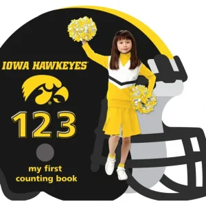 University of Iowa Hawkeyes 123 Board Book - CaringForTots - Professional Baby and Children's Products | Caring for Growth, Caring for Every Moment* Toys